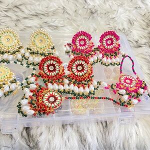 Colorful Beaded Jewelry Set